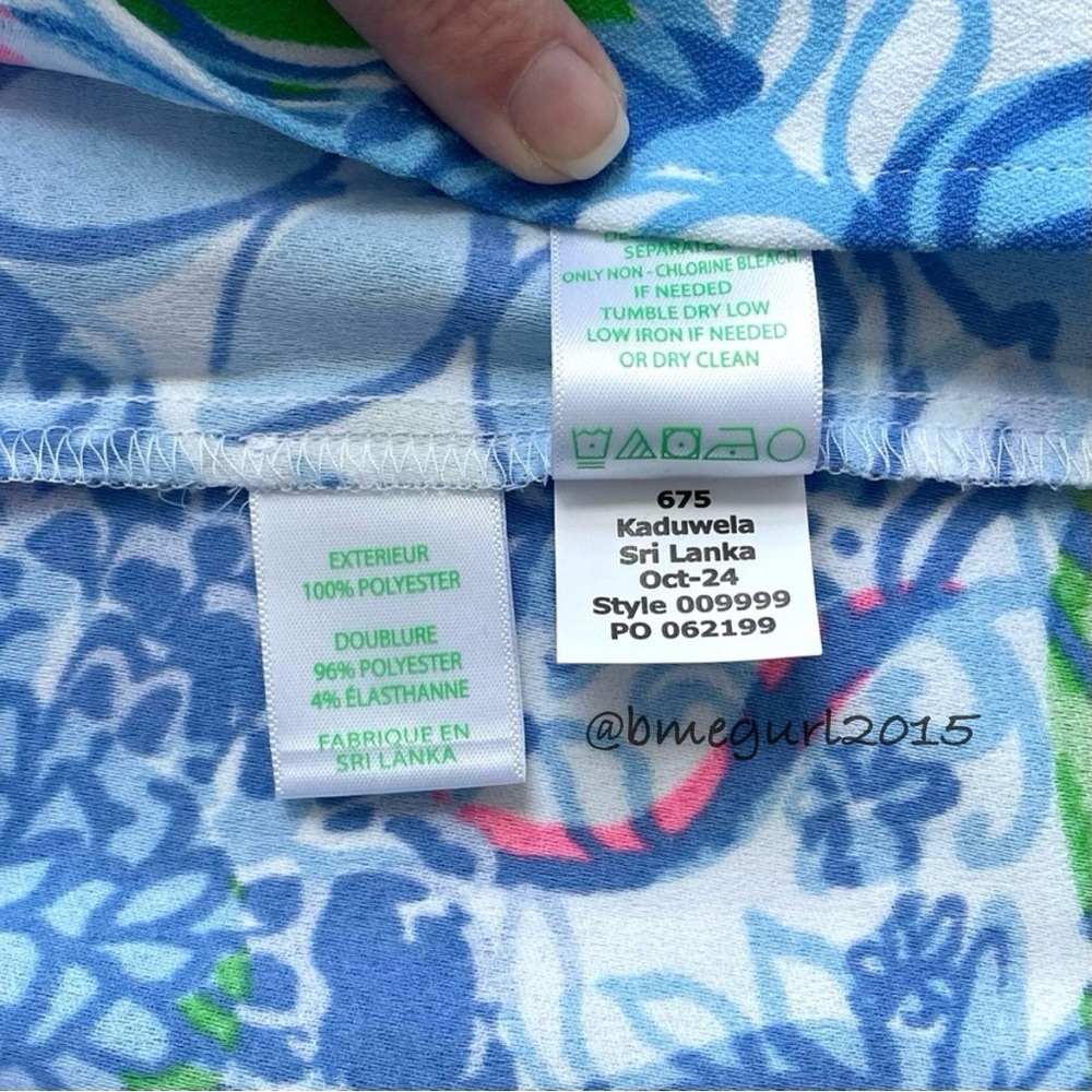 🦄 NWT Lilly Pulitzer Zoya Ruffle Shift Style Romper Sample/Unreleased - Picture 15 of 16